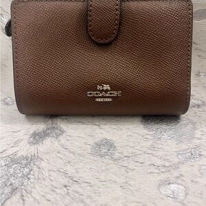 Coach Brown Leather Wallet